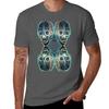 Atw All Them Witches Black And Blue 4 Skull Tshirt Basic Tee Shirt For Everyday Outfit Tshirt