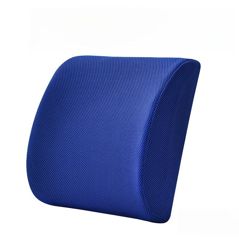Office Memory Cotton Waist Support Three Dimensional Support Slow Rebound Car Cushion Multi Scenario Applicable Soft and Comfortable Lumbar Mats