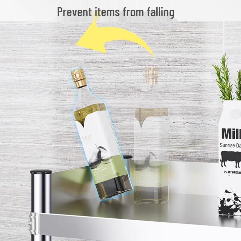 BeiYing Stainless Steel Multi-functional Kitchen Storage Rack