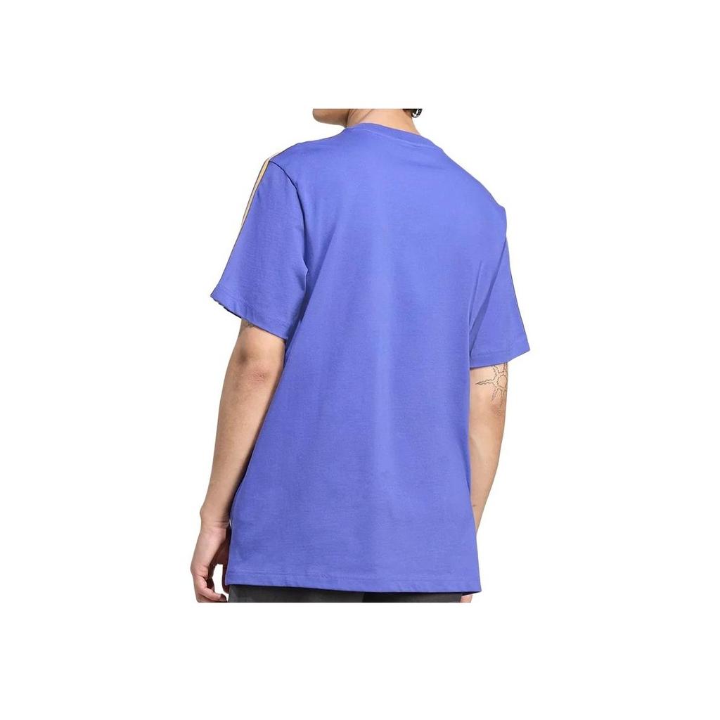 Adidas Originals Manchester United Terrace Icons Football Striped Crew Neck T-Shirt Men Tops JN2823