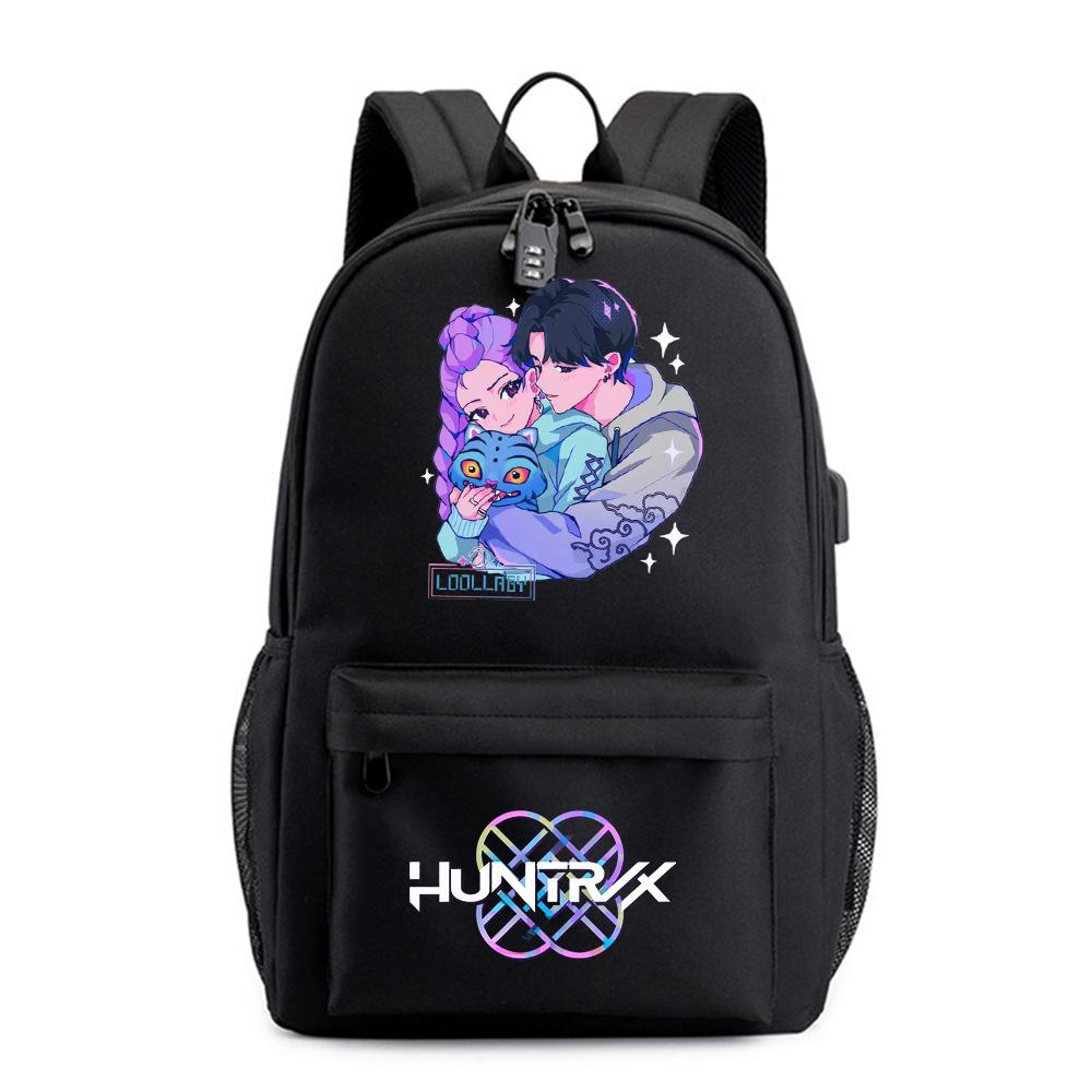 Anime Kreskówka Kpop Drukowany Plecak dla Nastolatka Ucznia Dziewczyny Chłopca Torba na Książki Tornister Damski Duża Pojemność Wodoodporna Torba Podróżna Prezent dla Dziecka