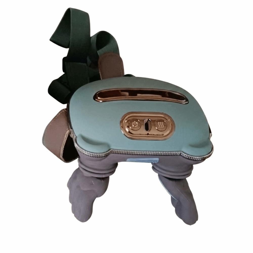 

Comfortable Shoulder Massager Shawl Design Kneading Massager for 5V2000MHA Body Recovery зелений