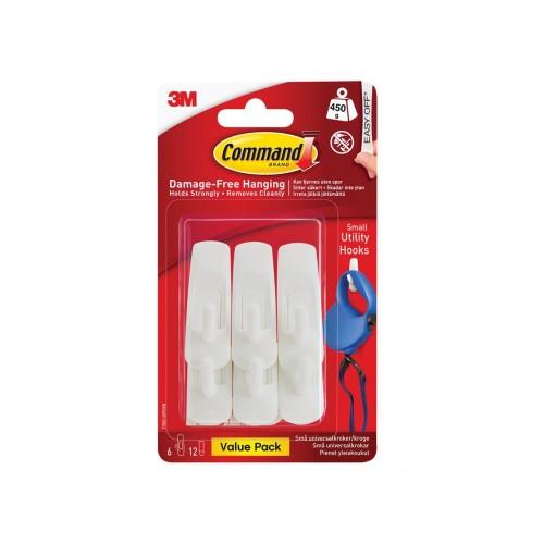 Command Små Allkrokar Värdepack (paket 6)
