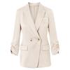 Langzi Basic Wardrobe Acetate Blazer