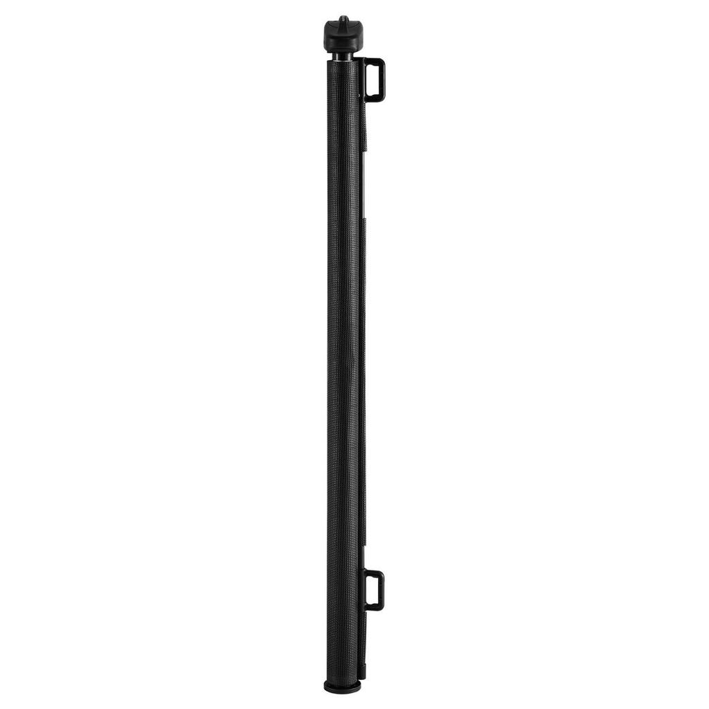Retractable Baby Gate, Extends to 1450 mm Wide, 980 mm Tall, with Security Lock, Easy to Use, Walk Through Without Tripping, Mesh Dog Gate for Stairs,
