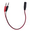 1 Female To 2 Male 3.5 Jack Audio Splitter Cable 1 Male To 2 Female  Portable   Smart Phone