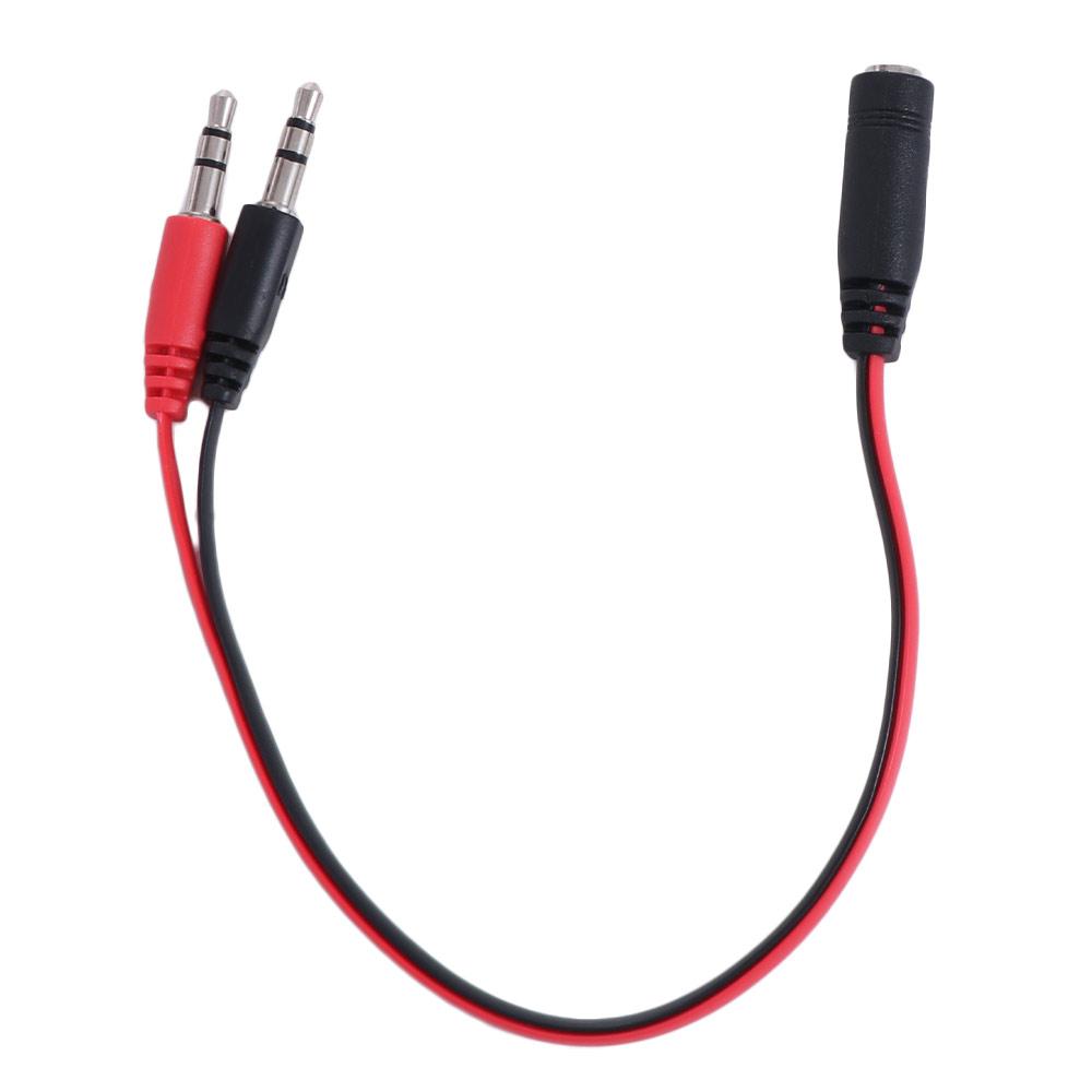 1 Female To 2 Male 3.5 Jack Audio Splitter Cable 1 Male To 2 Female  Portable   Smart Phone