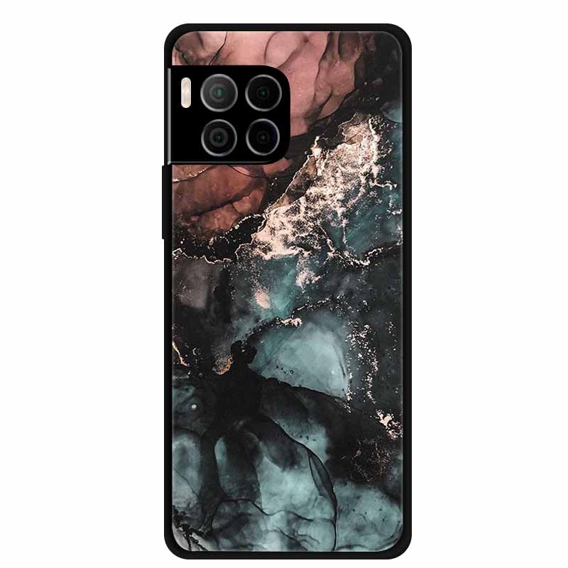 For T-Mobile REVVL 7 Pro Case Revvl7 Pro Luxury Soft Silicone Phone Case for T Phone 2 Pro 5G Gradient Color Marble Funda Bumper