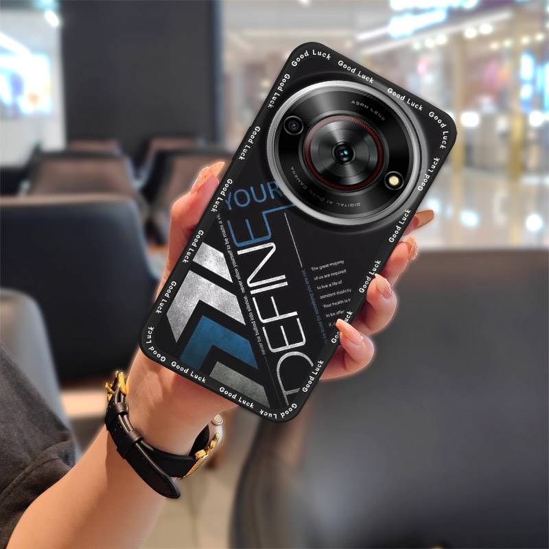 Modedesign Handyhülle Handyhülle für ZTE Blade A75 5G/Nubia Focus 5G/Calf 5G Niedliche Weiche Hülle TPU Graffiti