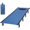 KingCamp Cot Folding 120kg Weight Compact Outdoor Folding Emergency Car Tent Use Bed, Ultra-Lightweight, 2.2kg, Heavy-Duty, Capacity, Sturdy, Storage,