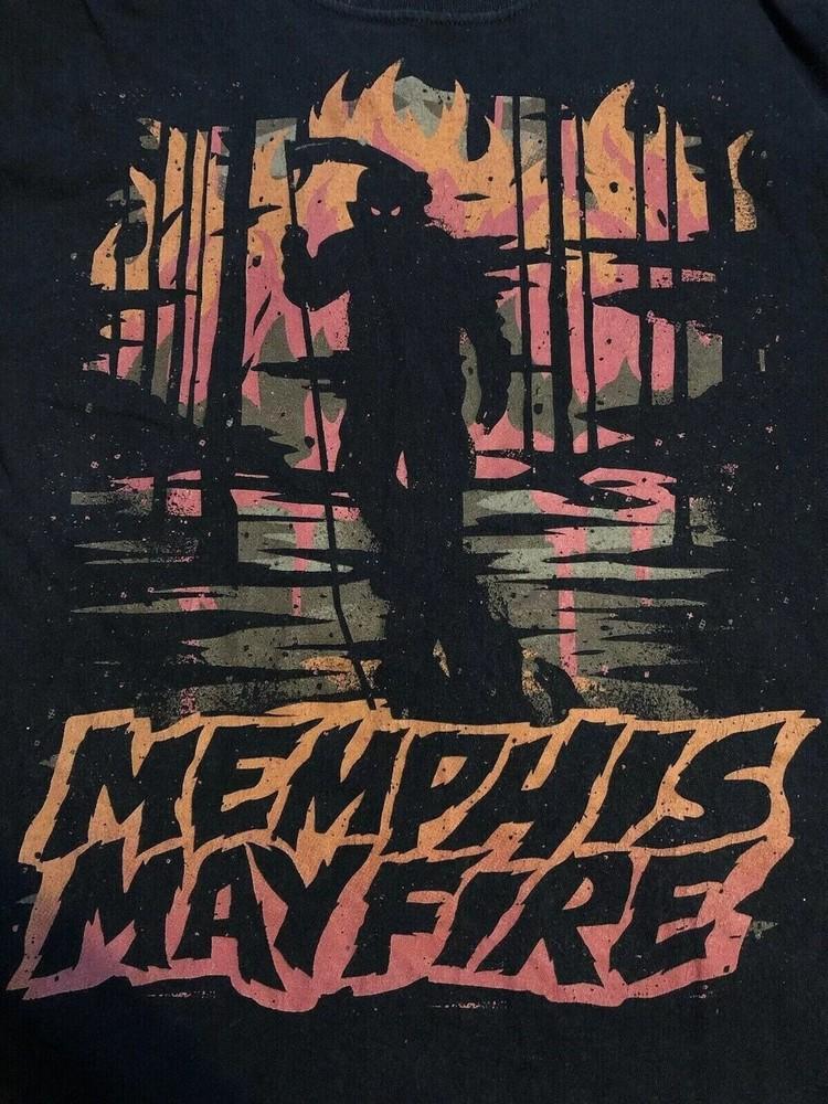 

Memphis May Fire Reaper Unisex Tee All Size S To 5Xl BL515 Unisex T-Shirt M