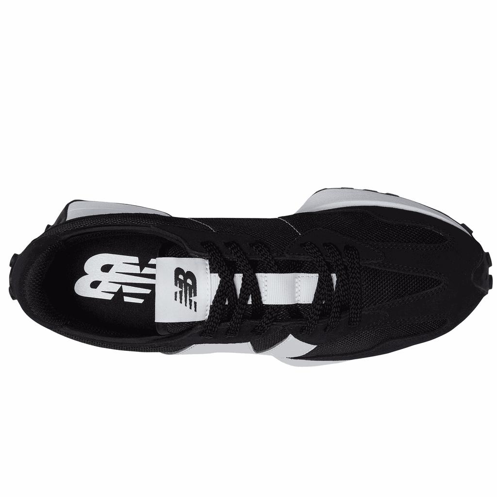 Men's New Balance 327 Retro Sports Shoes Black-white (MS327CBW) 42.5