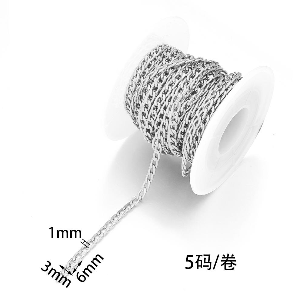 

5yards/lot Aluminum Twisted Chains High Quality NK Extension Link Chains For Jewelry Making DIY Bracelet Necklace Connectors