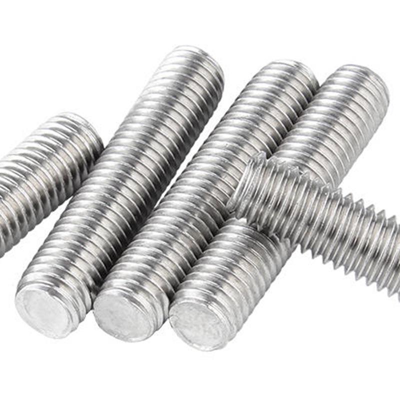 Galvanized Full Thread Iron Screw Rod - Sizes M4, M5, M6, M8, M10, M12