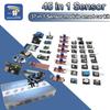 Kit de pornire 45 în 1 Module senzori 16 tipuri Pentru Arduino Raspberry Pi , Mai bun decât 37 în 1 Cu cutie DIY UNO R3 MEGA2560