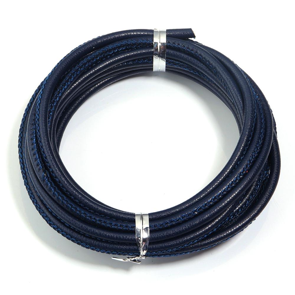 5 Yards 3mm Bunte Schafsleder Schnüre Runde Lederfaden Seil Für DIY Schmuckherstellung Halskette Armband Gürtel Zubehör