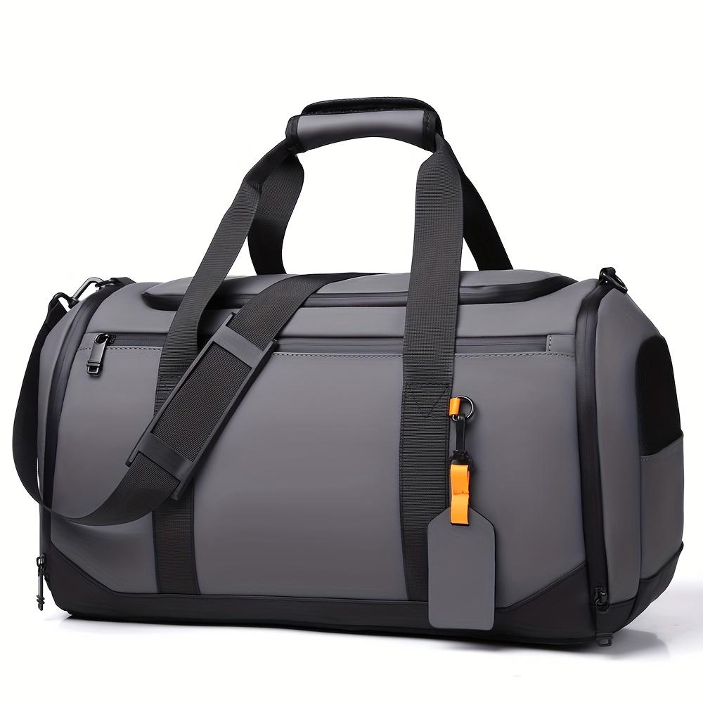 Large Capacity Travel Duffel Bag, Spacious Unisex Overnight Sports Gym Bag with Multiple Compartments, Perfect for Fitness, Outdoor Adventures