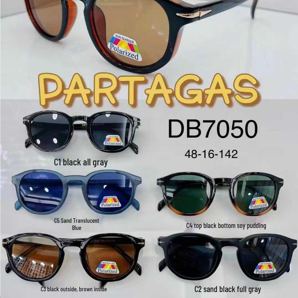 Trendy Retro Round Polarized Sunglasses for Men and Women - Stylish Small Frame Sun Protection