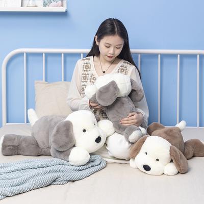 Niedlicher Hund Überwurf Kissen Plüschtier Puppe Welpenhund Puppe Kindergarten Baby Schlafen Beruhigende Puppe