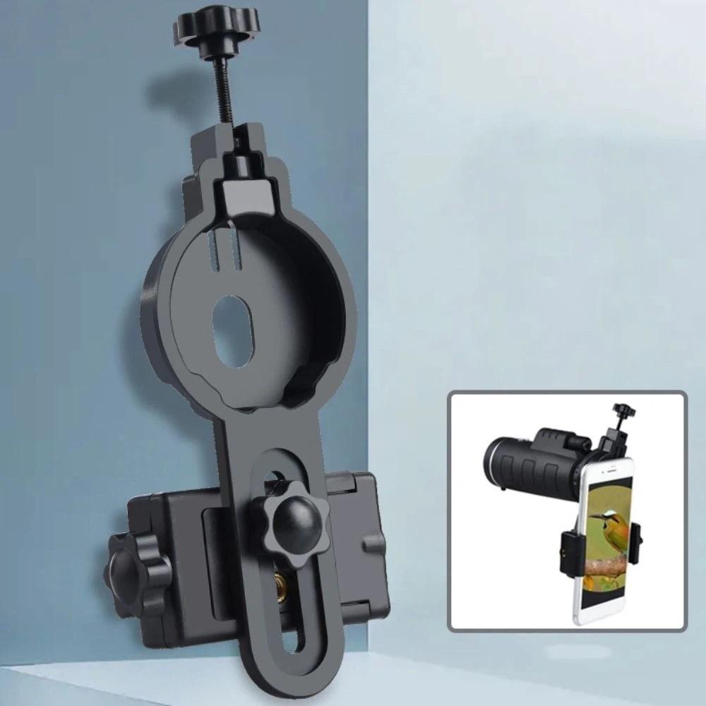 Universal Phone Lens Photography Adapter Mount Mobile Photography Stand  for Binocular Monocular