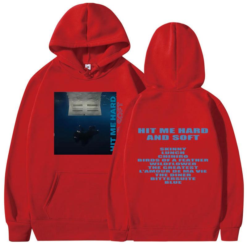 Hit Me Hard and Soft Tour Mikiny Pánské Dámské Oversized Mikiny s kapucí Pulovry s dlouhým rukávem Fanoušci Dárek