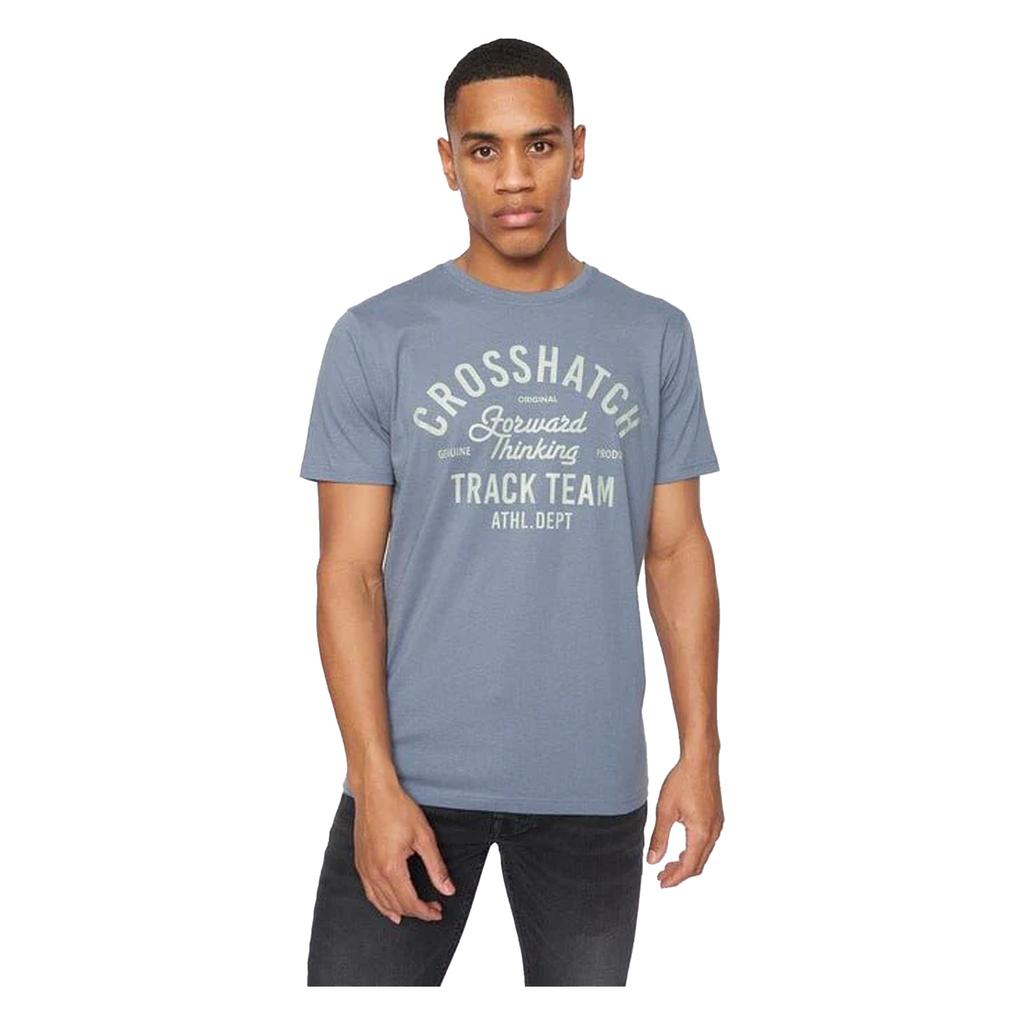 Crosshatch Mens Brandax Assorted Designs T-Shirt (Pack of 5)