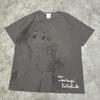 [USED] Mobile Suit Gundam Short-sleeved T-shirt, Black, Vintage, 90s and 00s