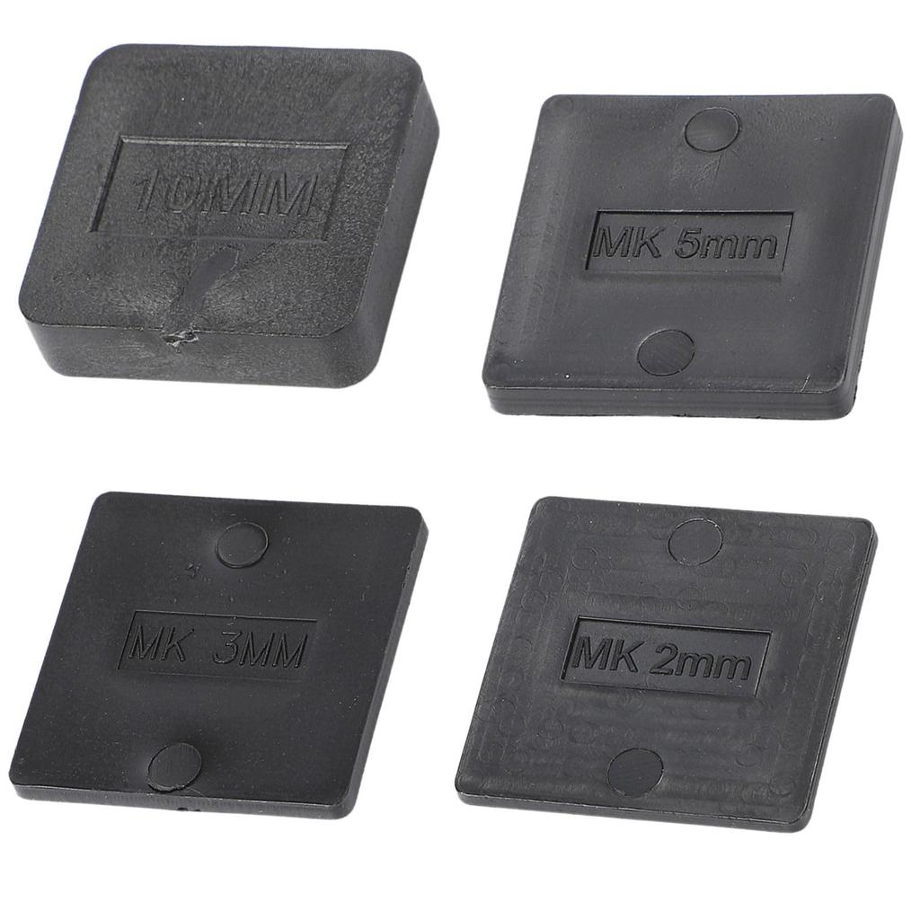 CHASO Level Spacer, 0.08 x 0.4 inches (2/3/5/10 mm), Set of 24, Height Adjustment,