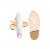 2-in-1 Metal Makeup Smoother & Eyelash Spatula for Cream Products and Oil Cleansing with Pouch