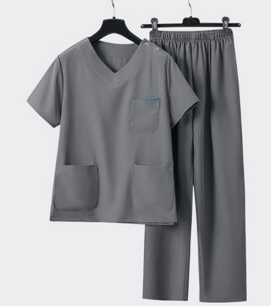 

Высококачественный быстросохнущий унисекс костюм-скраб с множеством карманов - Удобная медицинская и стоматологическая рабочая одежда 4XL