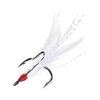 Triple Hook Treble Magic Feather Hook High Strength Fishing Hook Set of 20 Fishing Hooks Fishing Tackle