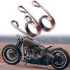 Motorcycle Black Pair 2" Scissor Clip Type Solo Seat Spring Bronze