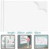  Electrostatic Whiteboard Sticker Reusable Pp Teaching Graffiti Drawing Board Removable Household Erasable Whiteboard