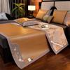 Summer Double-Sided Ice Rattan & Bamboo Cooling Mat