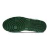 Jordan Air Jordan 1 Slip Resistant Slip Resistant Mid top Vintage Basketball Shoes Men's White Green 852542-301(Team210-)