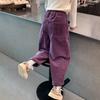 Girls' Pants, Autumn Clothes, Western Style, Children's Daddy Pants, Big Boys and Girls, Autumn and Winter All-match Corduroy Trousers