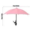 Mini Umbrella Phone Stand Mobile Phone Clip on Sunshade Universal Waterproof Holder for Smartphones Outdoor Rain Sun Accessory