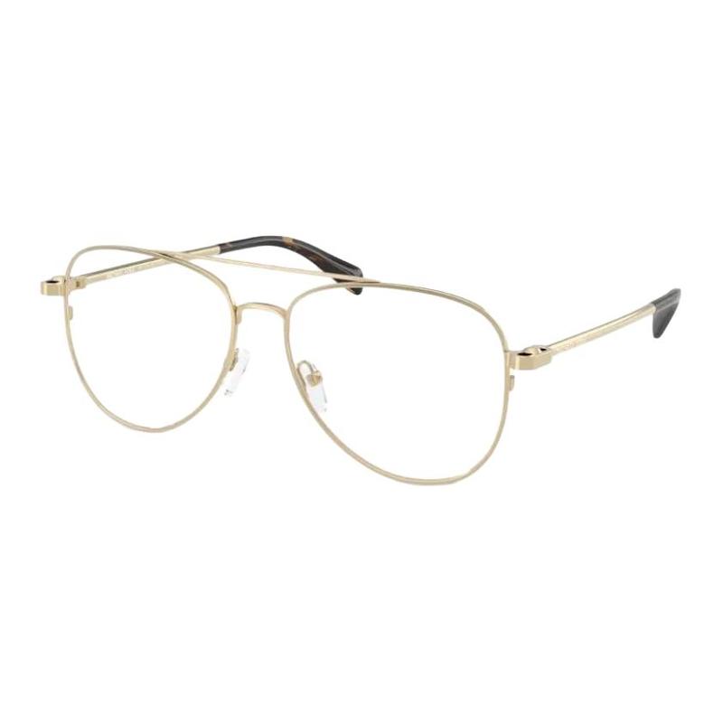 MICHAEL KORS Full frame design metal aviator style optical frame women s gold
