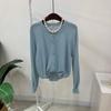 C S In The Room baSiC Rib Long Sleeve Knit Cardigan 8Color
