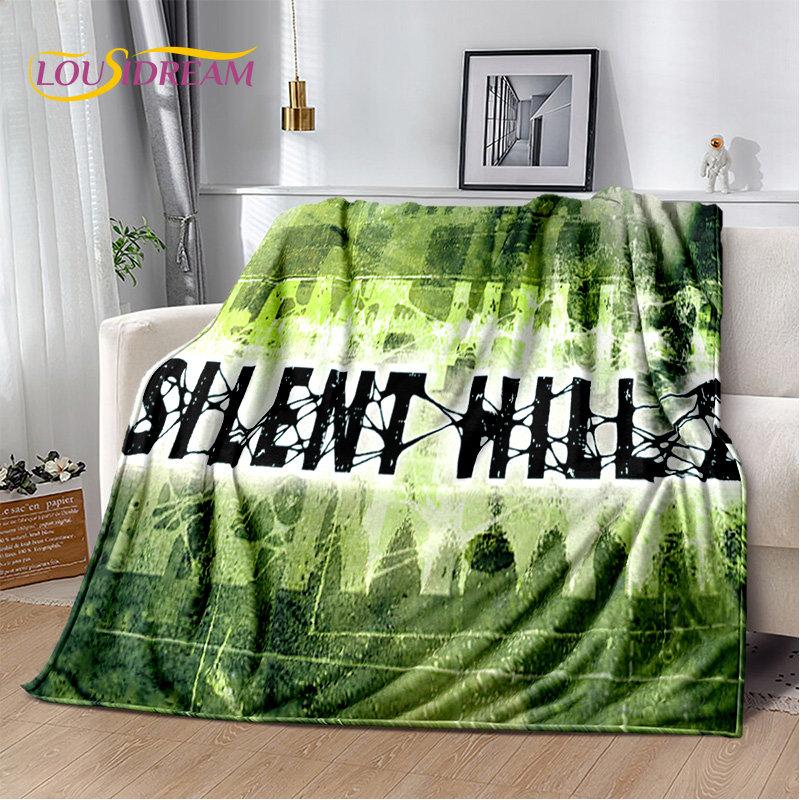 Silent Hill Horror Movie Games Soft Plush Blanket,Flannel Blanket Throw Blanket for Living Room Bedroom Bed Sofa Picnic Cover
