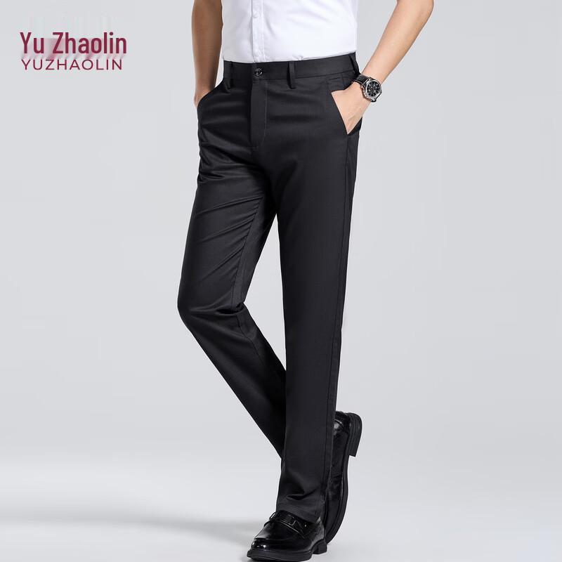 YUZHAOLIN Men s Summer Casual Straight-Leg Trousers 170/80A