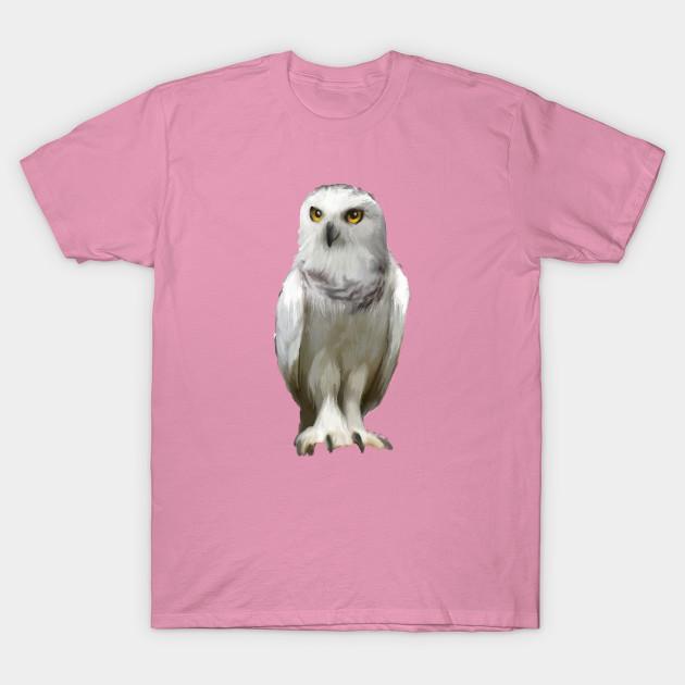 T Shirt Women Snow Owl Harajuku Print Kawaii Tshirt Summer Short Sleeve Female T-Shirt Top Tee
