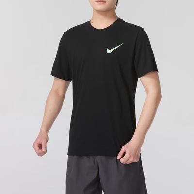 T Shirts Men's Black Crew Neck Moderate Straight Fit FQ3867-010