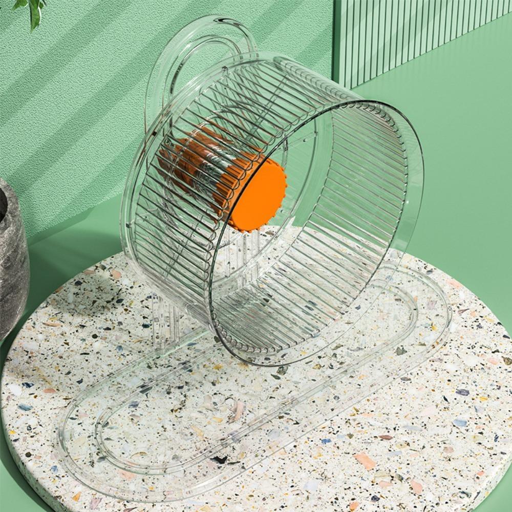 Large Size Running Wheel Toy Silent Design Pet Supplies Silent Hamster Exercise Wheel  Hamster Cage