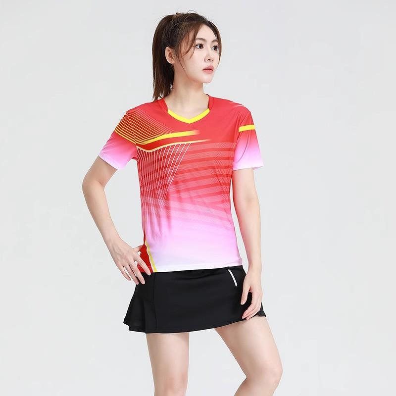 Unisex Kids Youth Badminton Sports Set Training Outfit With Custom Print Boys Girls
