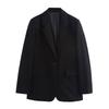 Fashion Style 2024 Fall and Winter New Women's Basic Lapel Long Sleeves Casual Suit Jacket 1255887