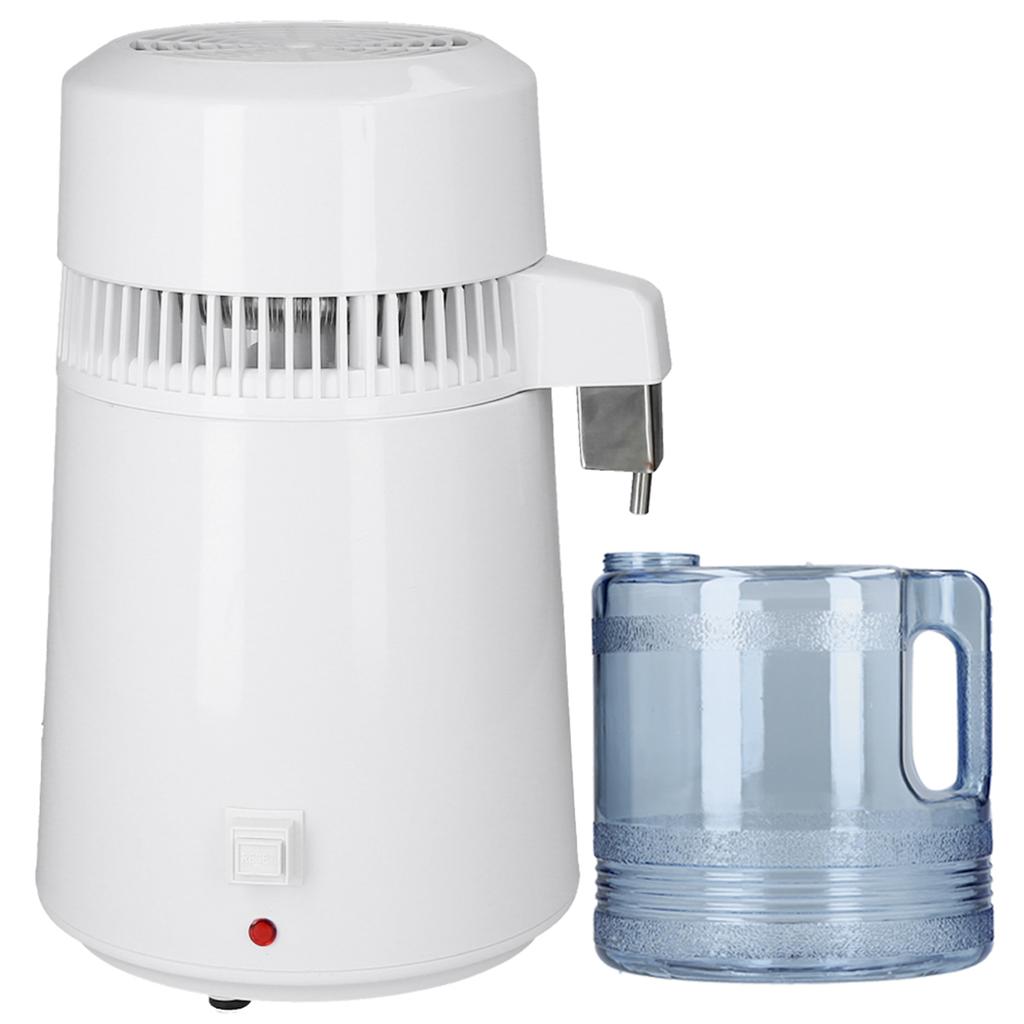 4L Water Distiller 304 Stainless Steel Multifunctional Water Distilled Machine for Home Office