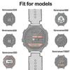 Garmin Forerunner 230 / 235 / 620 / 630 / 735xt Two Tone Silicone Sports Strap Black 1 Piece