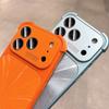 New  6D Colorful Laser Aurora Hard PC Case For For Iphone 17 16 1 14 13 Pro Max Air Soft Bumper Shockproof Glass Camera Cover