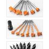 3XUF Heavy Duty Drill Bit For Precise Woodworking &Cabinet Making Project Tool
